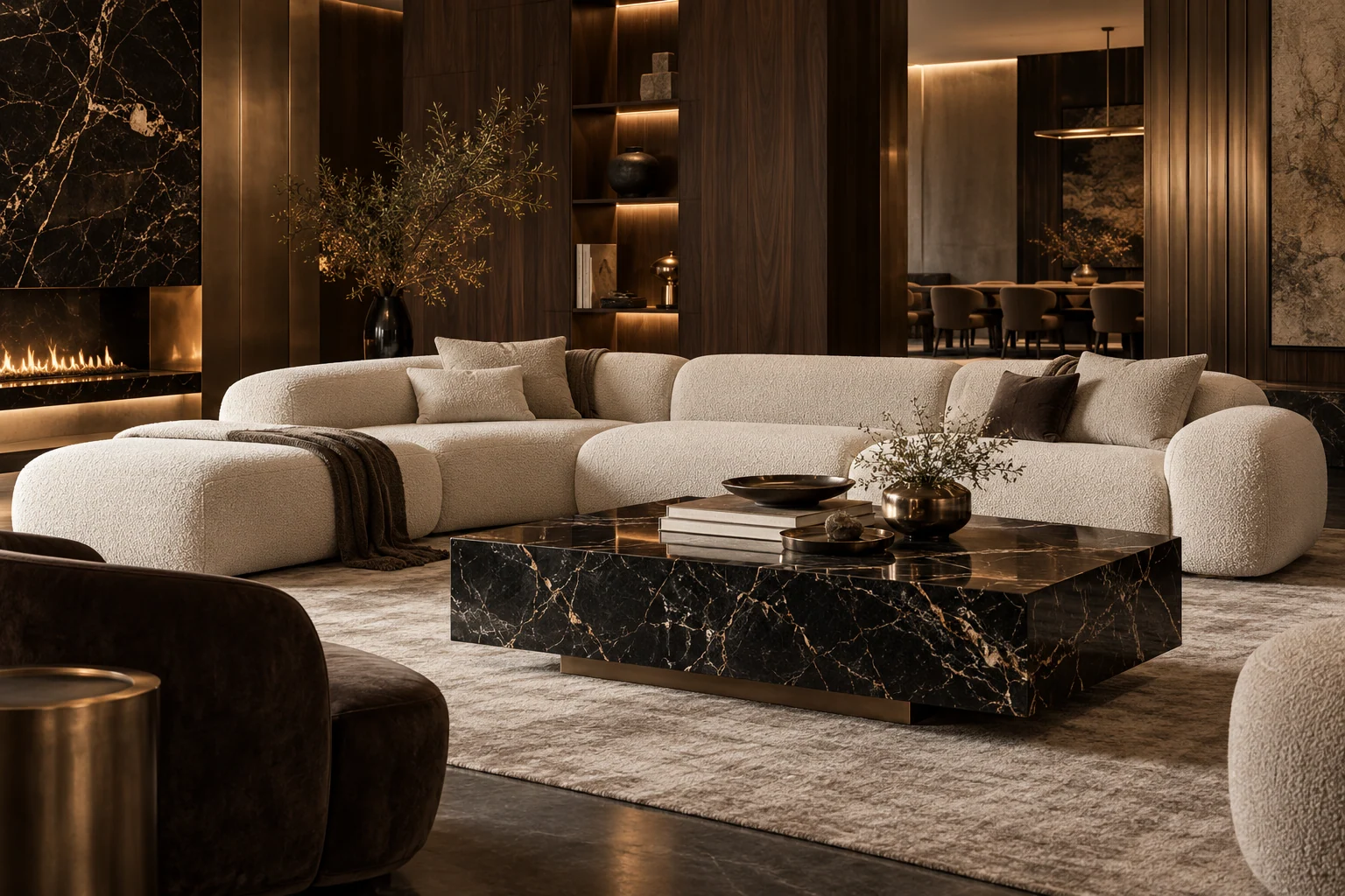 The sculptural modular sofa